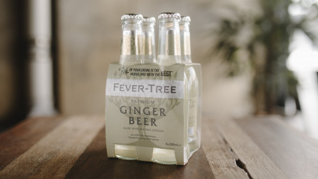 4 Bottles Of Fever Tree Ginger Beer