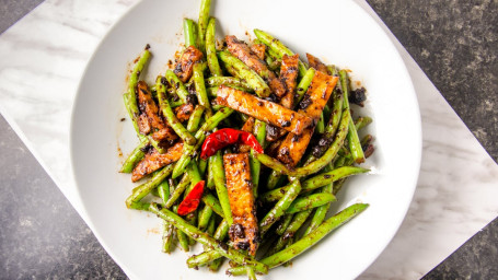 63. Stir-Fried Green Beans with Soya Chops