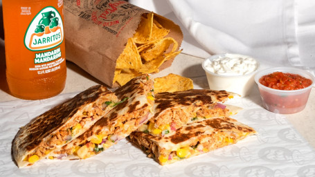 Mild Chicken Quesadillas Combo (Halal)