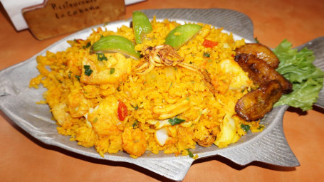 Seafood Rice (Arroz Marinero) 6-8 People