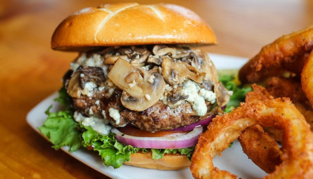 Bleu Mushroom Burger