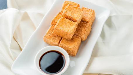 E9. Zhà Dòu Fǔ Deep Fried Tofu