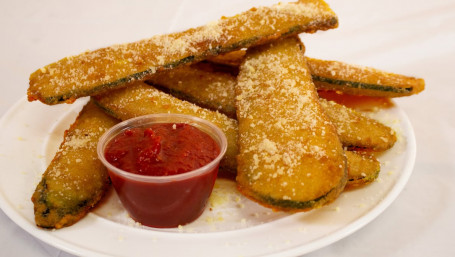 Battered Zucchini Strips