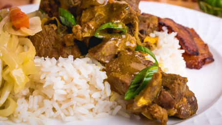 4 Curried Goat