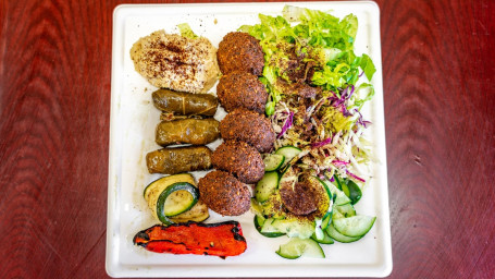 8. Falafel (Vegetarian) Plate