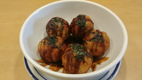 Deep Fried Wheat Ball With Octpus 5Pc