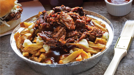 Pulled Pork Poutine With Meatings Bbq Pulled Pork