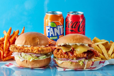 The Bangin' Burger Bird Box Meal Deal for 2