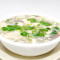 9. Minced Beef Soup with Egg White and Cilantro xī hú niú ròu gēng