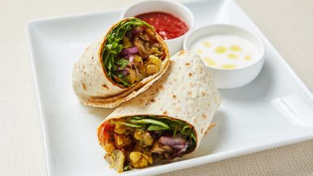 Mediterranean Chickpeas Wrap (V)