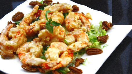 8. Fried Butterfly Shrimp With Mayo (6 Pcs)