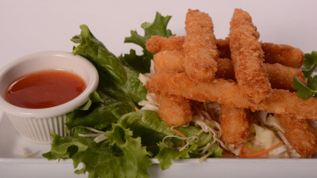 Garlic Calamari Sticks (8)