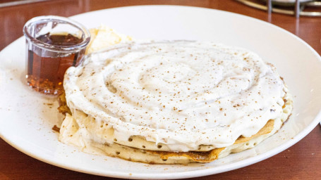 2 Cinnamon Roll Pancakes