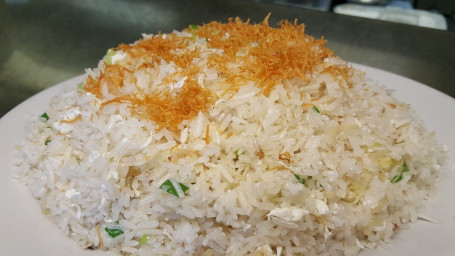 R14. Dried Scallop Egg White Fried Rice Yáo Zhù Dàn Bái Chǎo Fàn