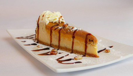 Pecan Caramel Cheesecake (slice)