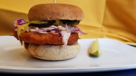 Vegan Nashville Chicken Sandwich