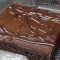 Chocolate cake square