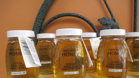 Honey Raw 1 Lb Glass
