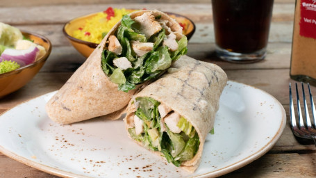 Peri Chicken Caesar Wrap (2 Sides)