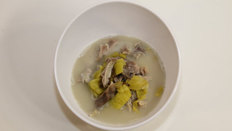 White Peppercorn Pork Stomach Soup Wèi Cài Hú Jiāo Zhū Dù Guō