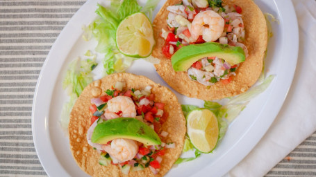 D15. Tostadas De Ceviche De Camaron