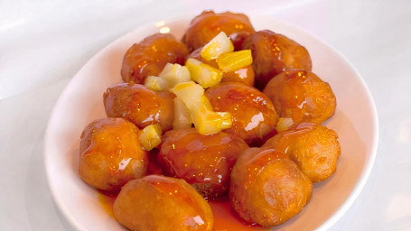 32. Pineapple Chicken Balls