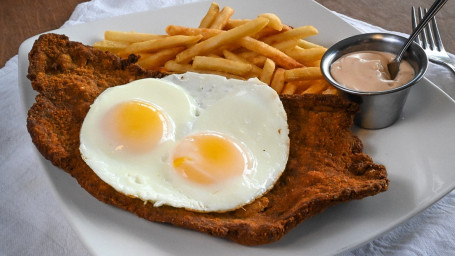 The Classic Milanesa Breaded Steak, Schnitzel Style