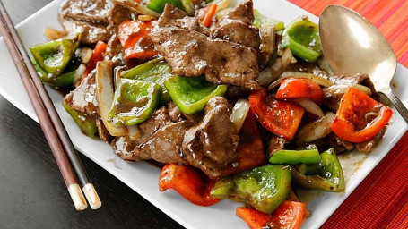 C31. Pepper Steak Combo Plate