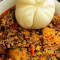 Fufu With Egusi And Meat
