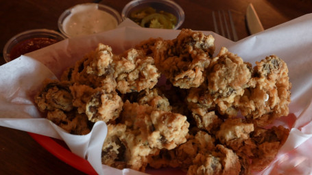 Deep Fried Mushroom Basket