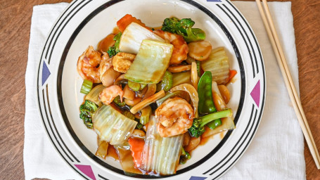 125. Shrimp With Mixed Vegetable
