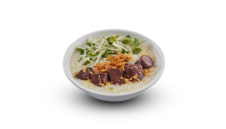 C03L. Pork Blood Jelly Congee