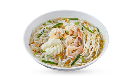 H03. Seafood Rice Noodle In Soup Hủ Tíu Đồ Biển