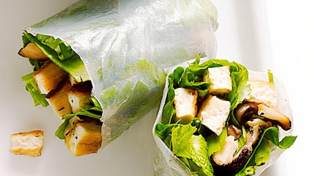 3. Mushroom Tofu Salad Roll