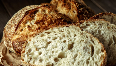 Fresh Baked Sourdough Slices