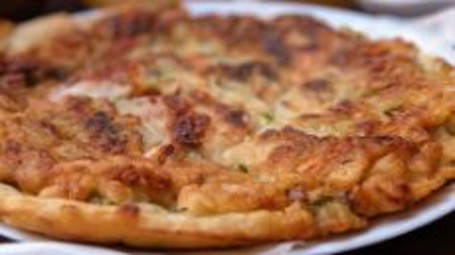 26. Korean Pancake With Seafood And Vegetables