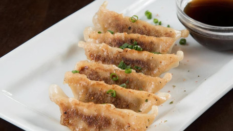 Dumplings De Gyoza Au Porc Poêlés