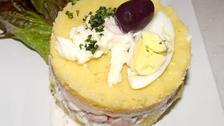 Causa Rellena Con Pollo