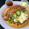 Fried Ranch Chicken On A Waffle