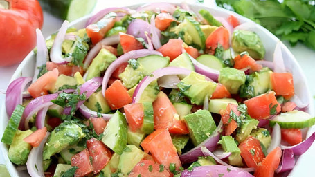 Avocado, Tomato And Lime Balsamic Salad