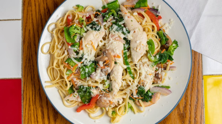 Primavera Linguine (No Chicken)