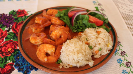 Diablo Shrimp Plate