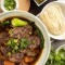 Sn12. Tomato Braised Beef With Noodle In Soup Fān Jiā Hóng Shāo Niú Jiàn Tāng Miàn