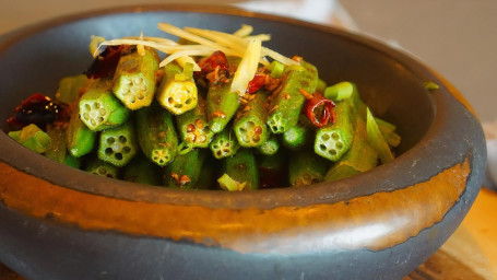 Chili Ginger Okra