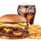 Combo Triple Steakburger 'N Cheese Steakburger