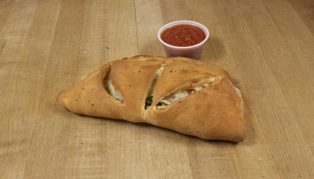 Grilled Chicken Spinach Calzone