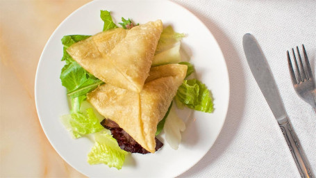 1. Vegetable Samosa (2 Pc)