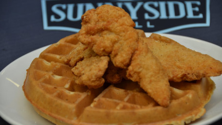 Chicken Finger And Waffle