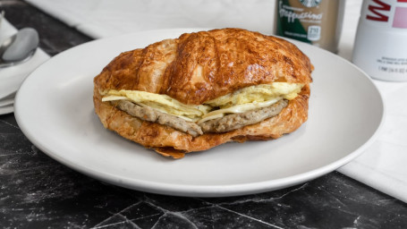 Turkey, Egg Cheese Croissant Sandwich