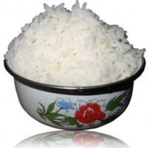 Riz blanc à grains longs cuit
